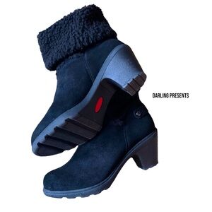 Anne Klein Harvest Winter Ankle Boots Women Color Black Size 9.5